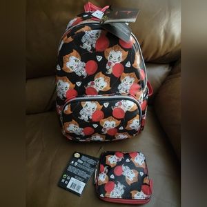 Funko Pop Mini Pennywise backpack & coinbag